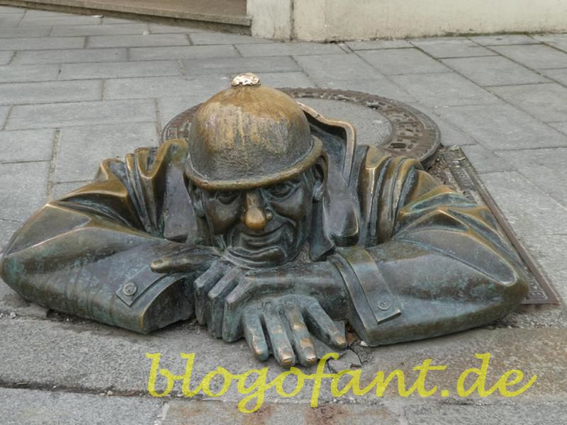 Bratislava in 24 Stunden - 1 Tag in Bratislava 11 Bratislava Man at Work