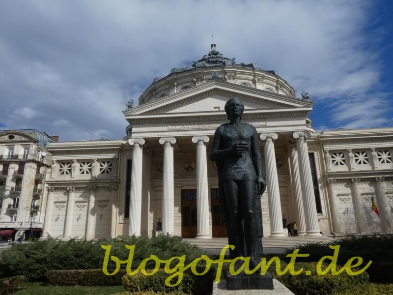 Bukarest - Rumäniens Hauptstadt im Überblick 87 Bukarest Ateneul Roman