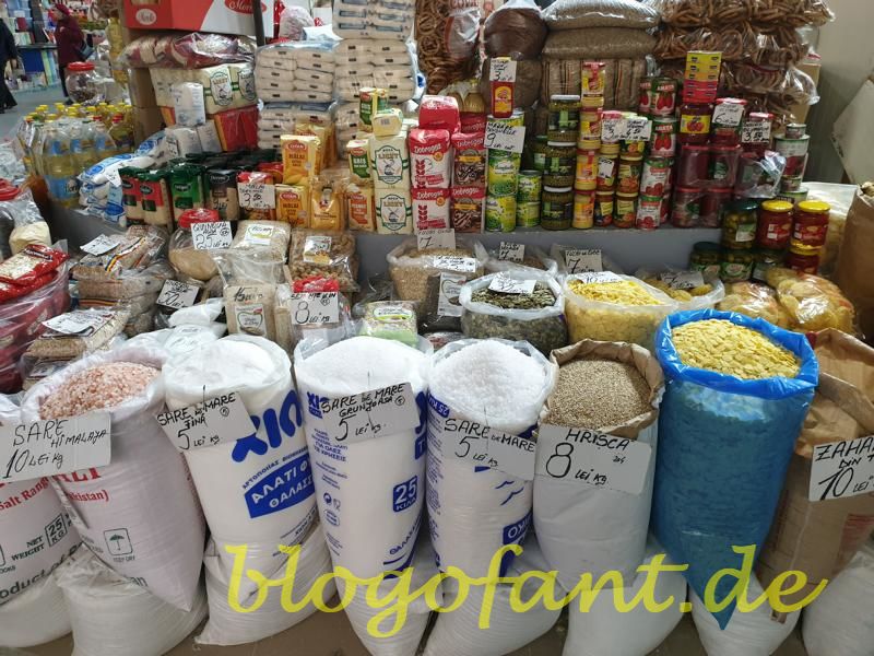 Bukarest - Rumäniens Hauptstadt im Überblick 90 Bukarest Markt Lebensmittel