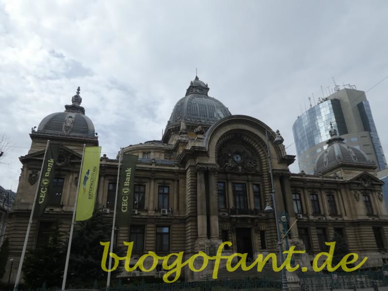 Bukarest - Rumäniens Hauptstadt im Überblick 67 Bukarest Palast CEC