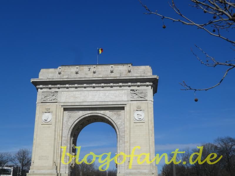 Bukarest - Rumäniens Hauptstadt im Überblick 70 Bukarest Triumphbogen 2