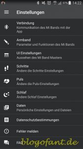 Mi Band Master - La mejor aplicación para Mi Band 32 Mi Band Master Settings