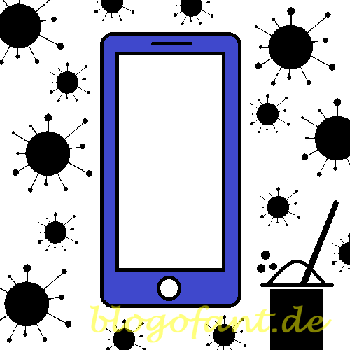 Smartphone desinfizieren - Corona Smartphone reinigen 1 Smartphone reinigen
