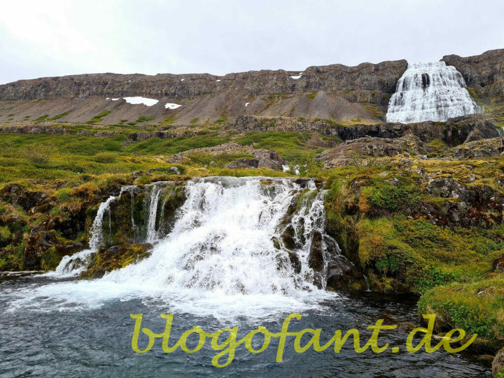Ísafjörður - die Perle Islands 13 Dynjandi Waserfall in Isafjördur, Ísafjörður
