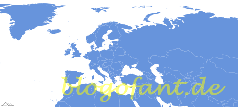 Mehr Meer sehen – Europa – Easy 1 MAP EUR FR