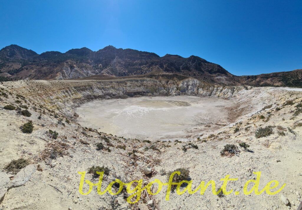 Découvrez l'île enchanteresse de Nisyros - conseil d'initié dans le Dodécanèse grec 17 Vulkan auf der Insel Nisyros