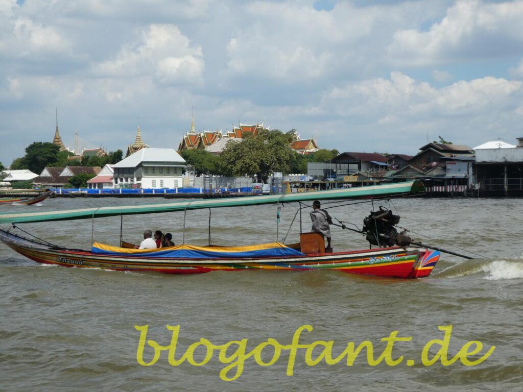 Ein Tag in Bangkok: Sehenswürdigkeiten und Reiseroute 3 Chao Phraya Bangkok Thailand