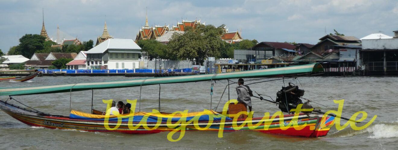 Ein umfangreicher Reiseführer für Thailand 1 Chao Phraya Bangkok Thailand