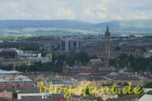 Glasgow erleben und entdecken 33 Glasglow von oben, Glasgow