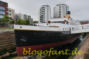 Belfast mit dem Kreuzfahrtschiff 33 Belfast, Belfast Titanic, Belfast Nomadic, SS Nomadic