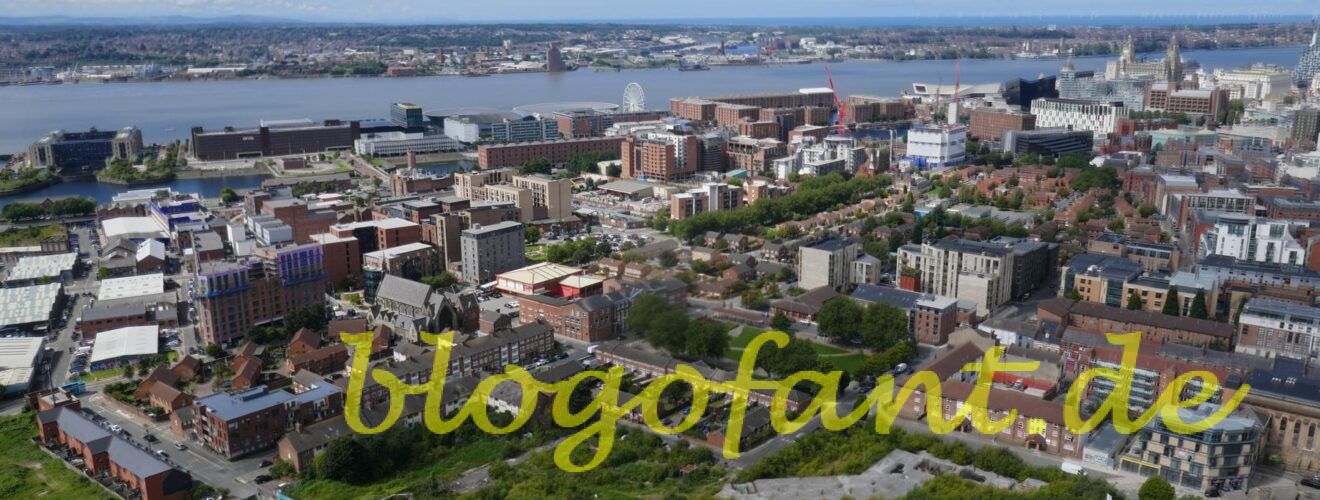 Liverpool: Die pulsierende Metropole am Mersey 13 Liverpool, Liverpool von oben